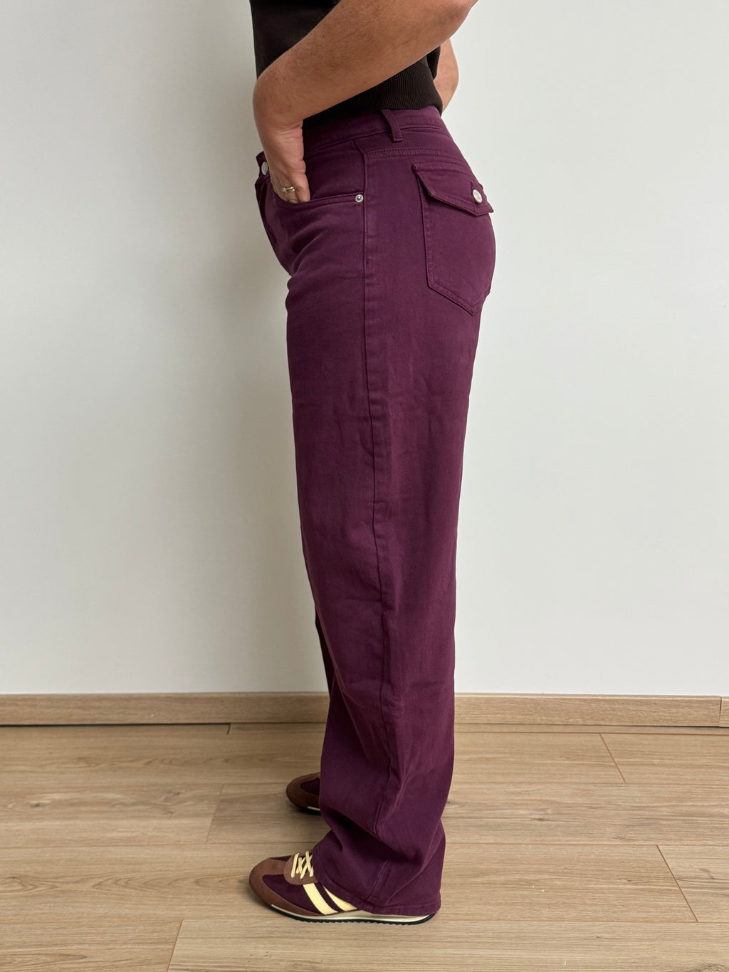 Jeans barrel prune - LOUISE
