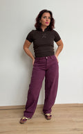 Jeans barrel prune - LOUISE
