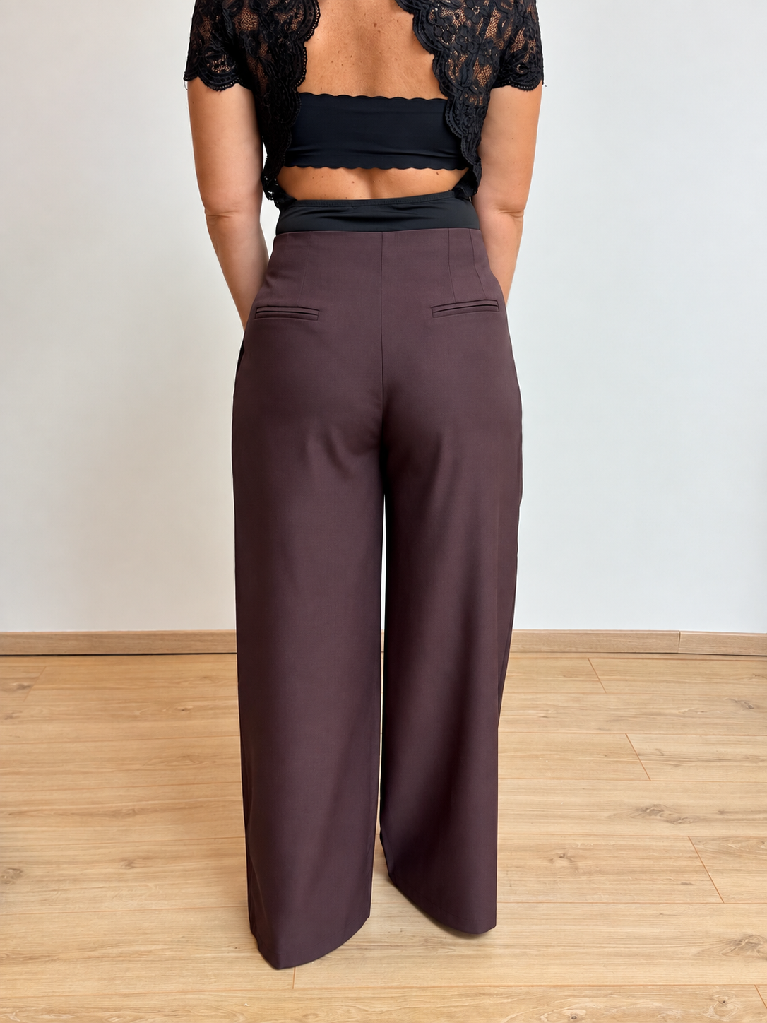 Pantalon tailleur asymétrique - MAUREEN